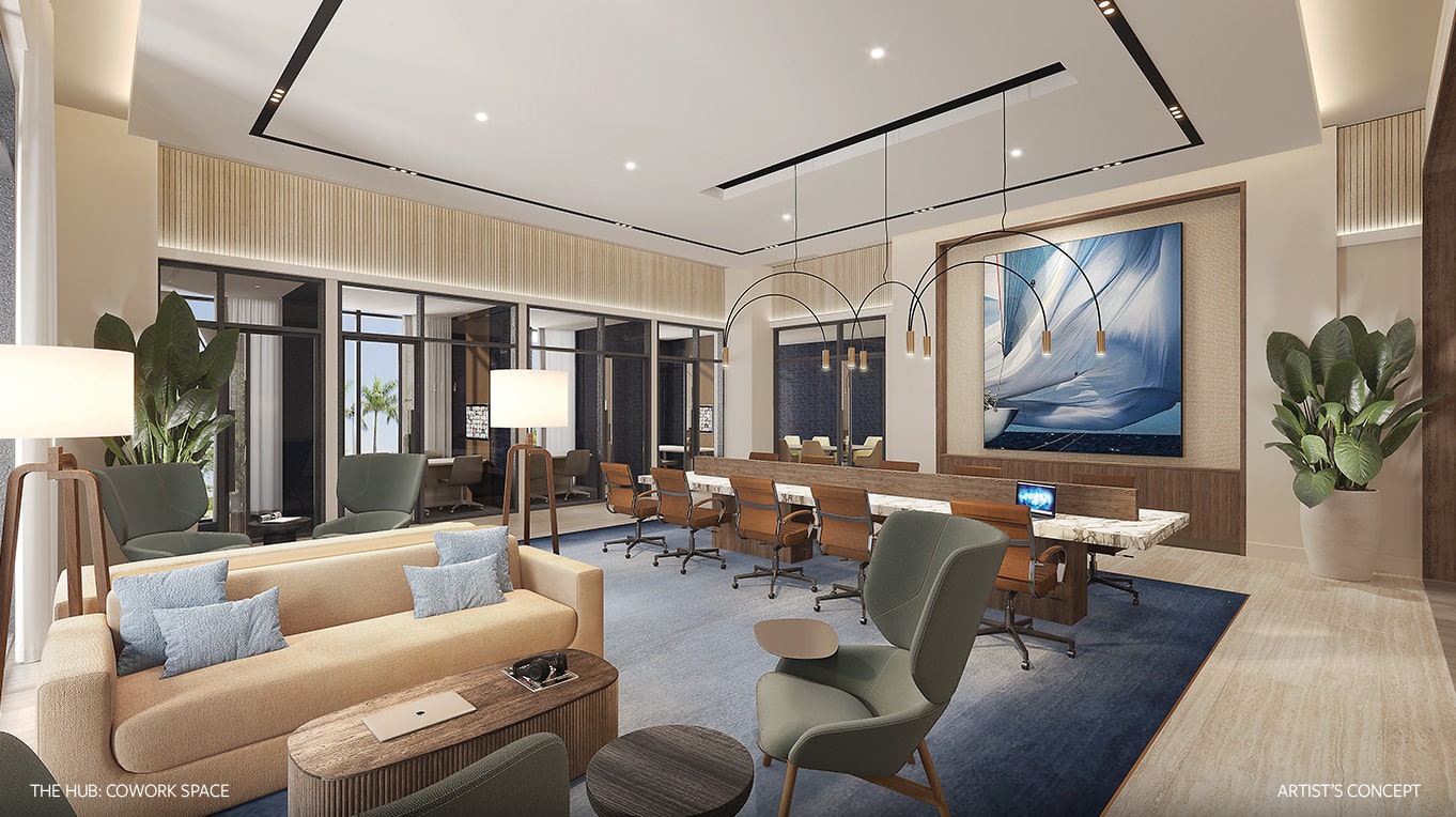 Modern Cowork Space at at 1000 Boulevard of the Arts