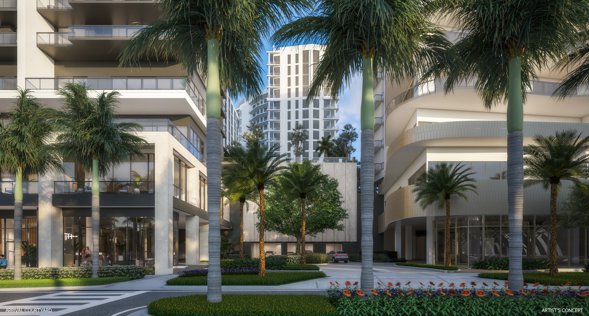 Arrival of 1000 Boulevard of the Arts
