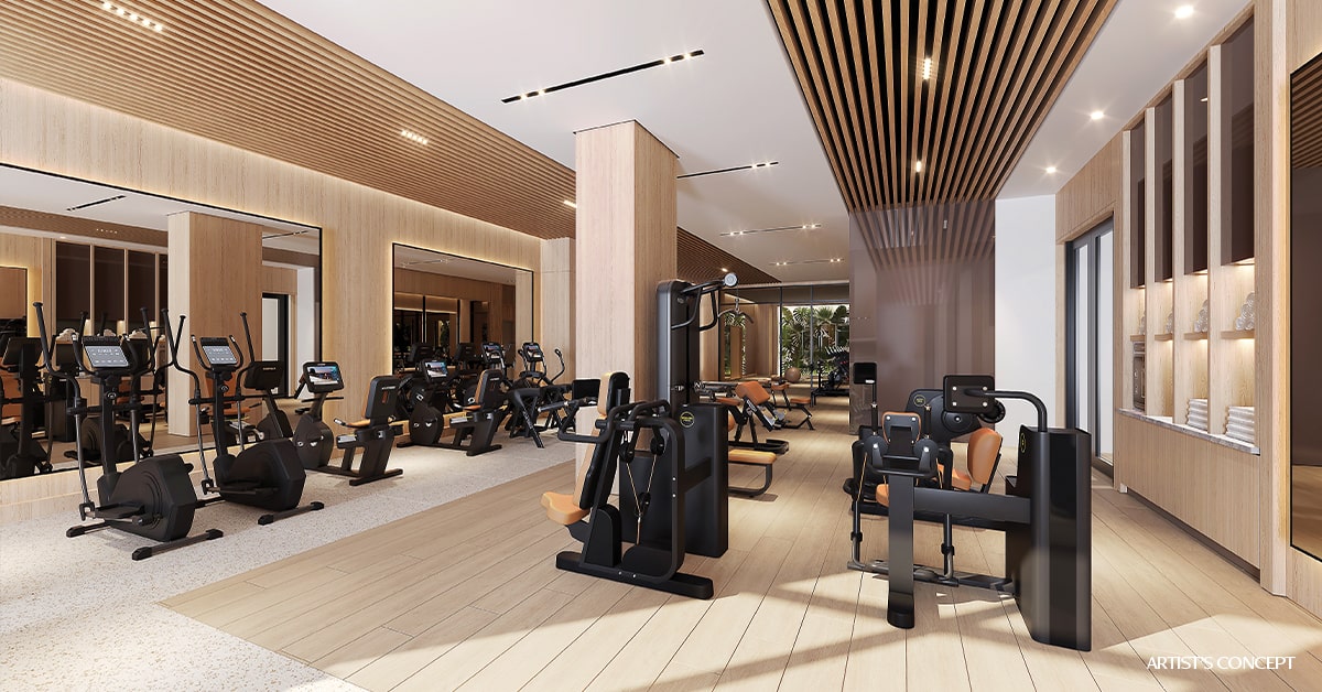Fitness Center at 1000 Boulevard of the Arts