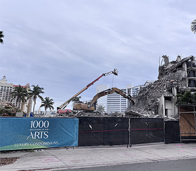Landmark Downtown Sarasota Hotel Torn Down for New Project