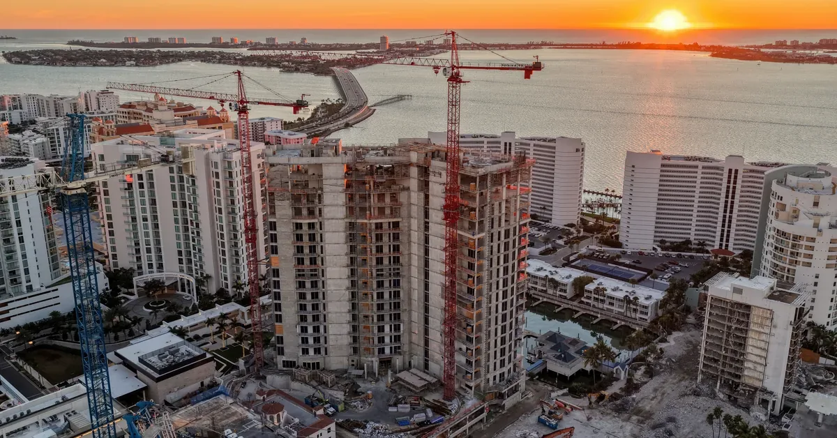 1000 Bota Construction Image Sunset Sarasota