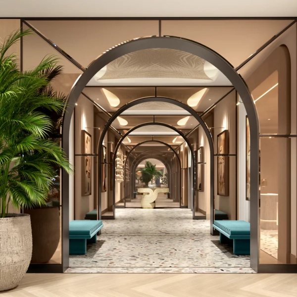 Hyatt Centric Elevator Corridor