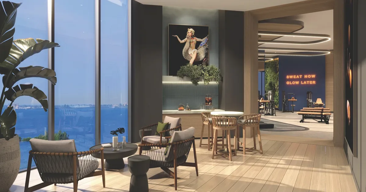 Hyatt Centric Harborside Fitness Lounge Featured