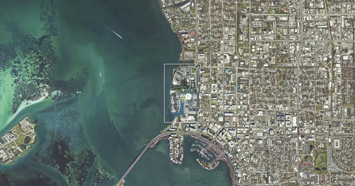 1000 Arts Sarasota Aerial View